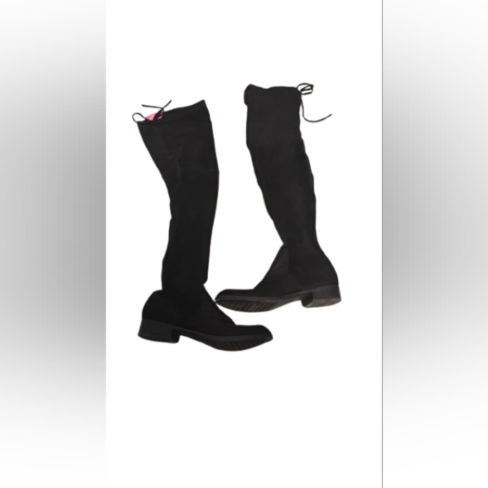 Catherine by Catherine Malandrino Over the Knee Fabric Boots Sz 9